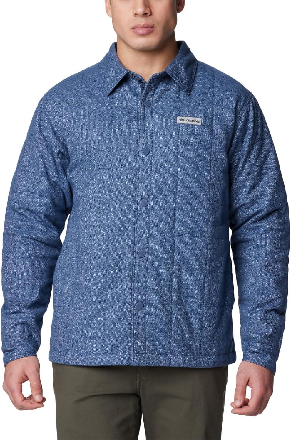 imageColumbia mens Landroamer Quilted Shirt JacketLandroamer Quilted Shirt JacketDark Mountain