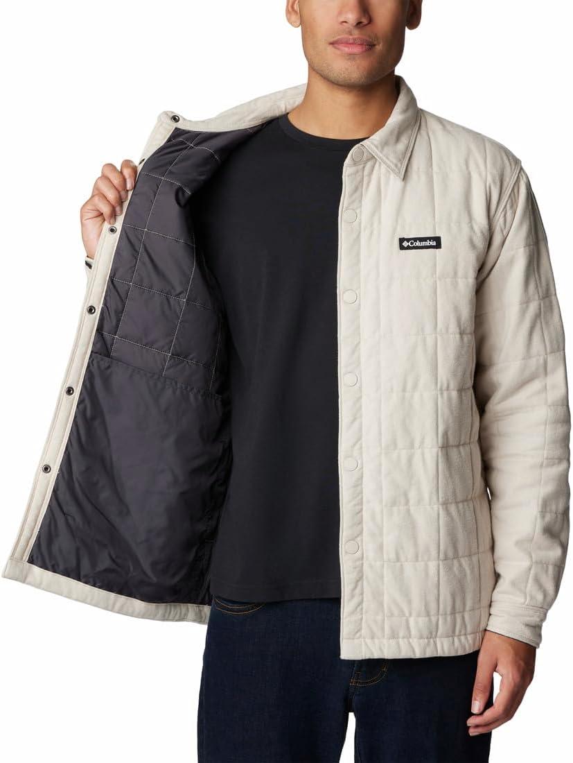 imageColumbia mens Landroamer Quilted Shirt JacketLandroamer Quilted Shirt JacketDark Stone