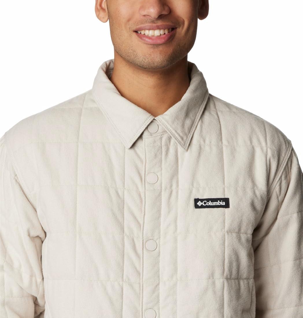 imageColumbia mens Landroamer Quilted Shirt JacketLandroamer Quilted Shirt JacketDark Stone