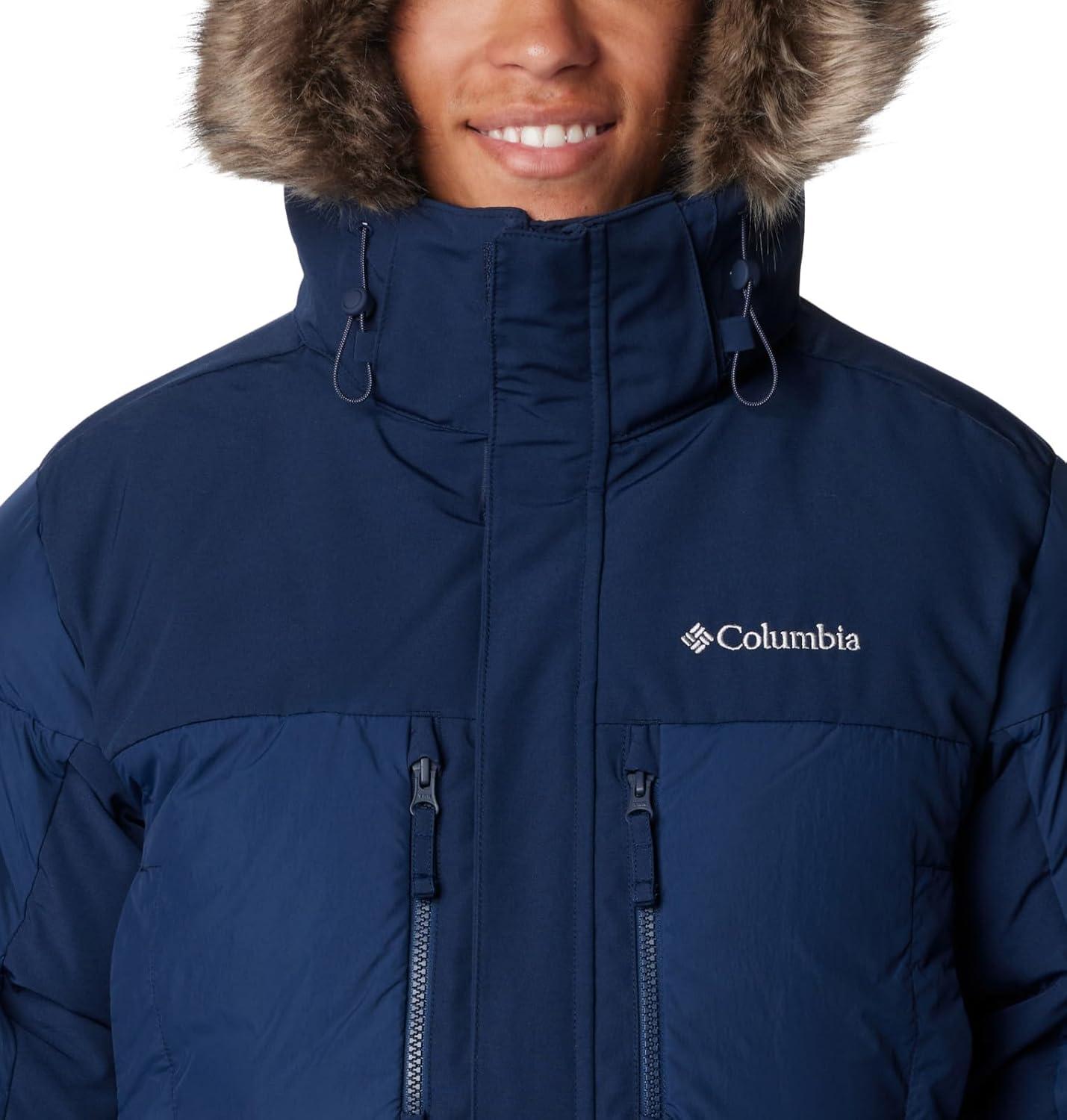 imageColumbia mens Marquam Peak Fusion II ParkaCollegiate Navy