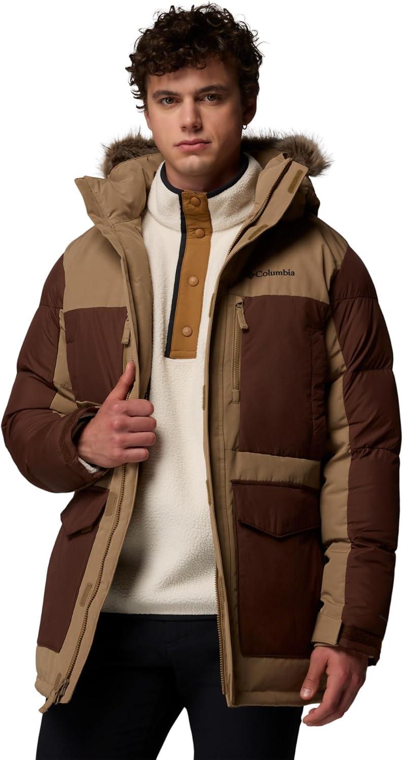 imageColumbia mens Marquam Peak Fusion II ParkaDeltaTobacco