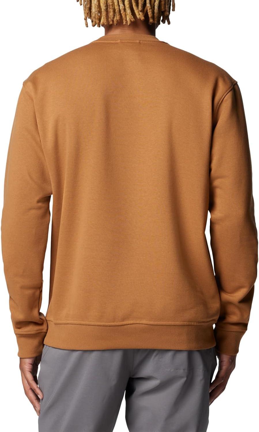 imageColumbia mens Meridian Creek CrewCamel BrownCsc Center Chest