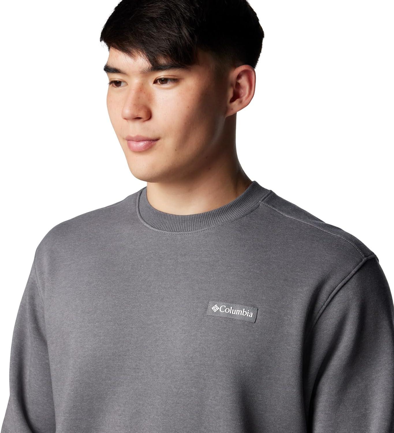 imageColumbia mens Meridian Creek CrewCity Grey Heather