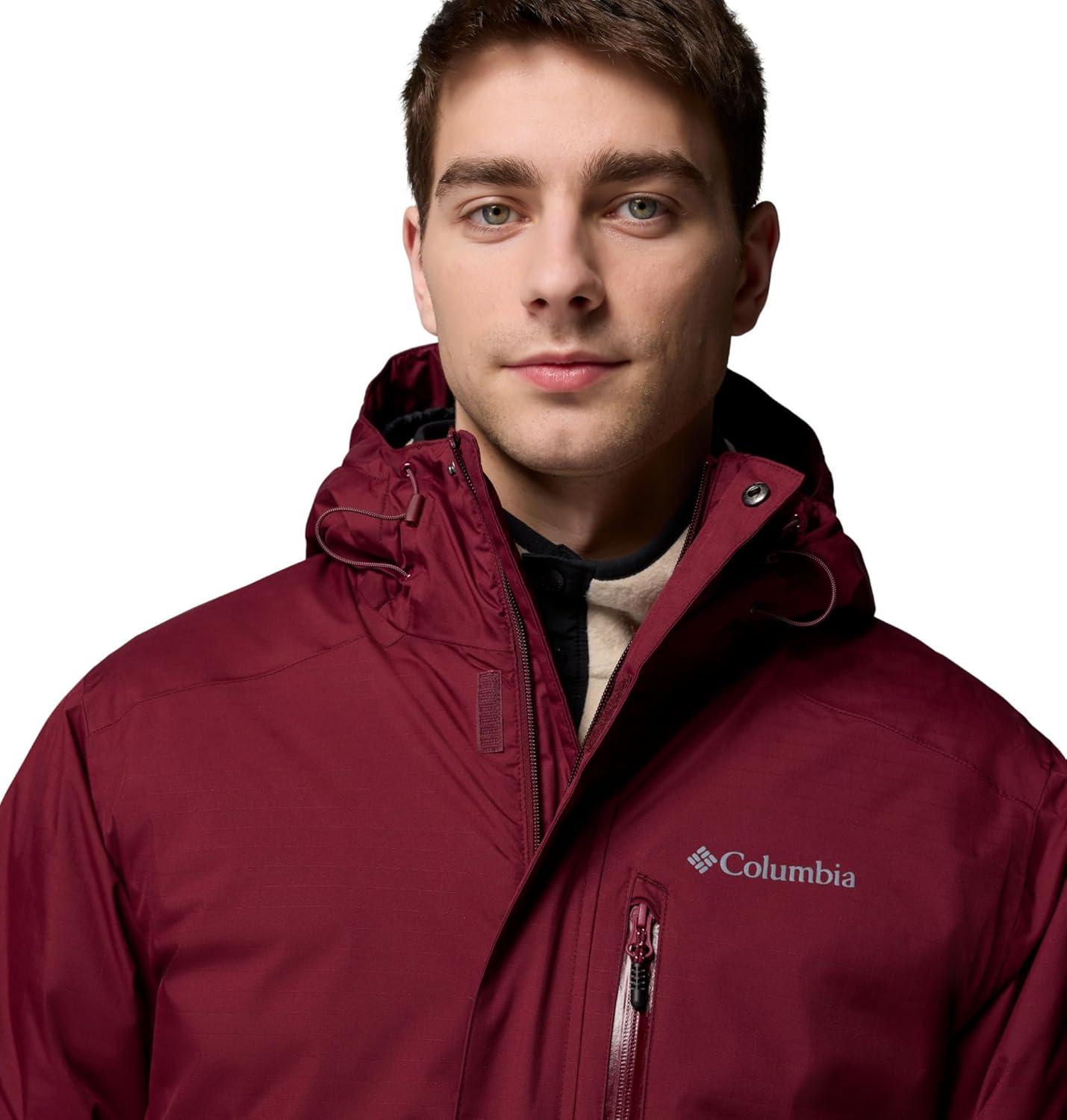 imageColumbia mens Oak Harbor II Insulated JacketRich Wine