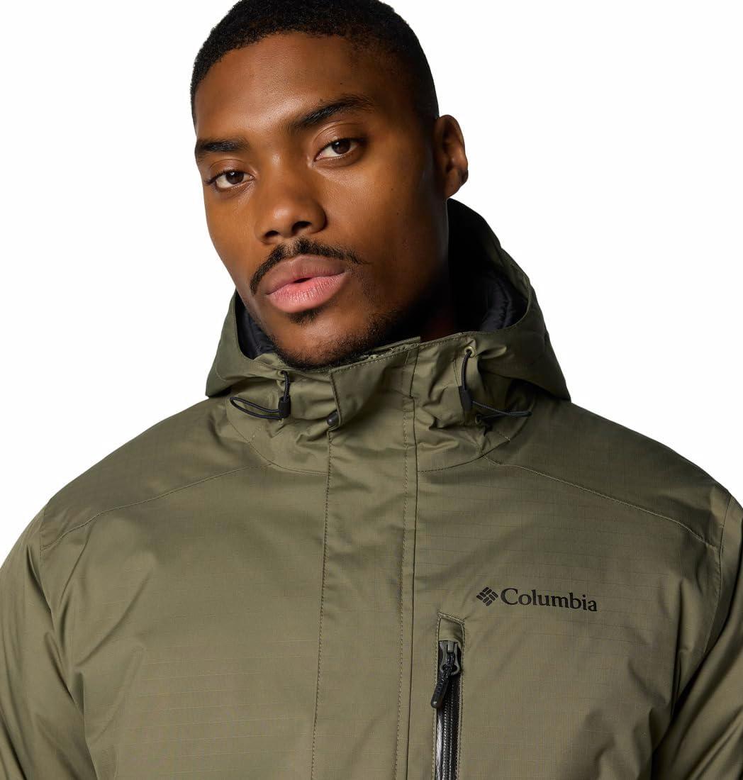 imageColumbia mens Oak Harbor II Insulated JacketStone Green