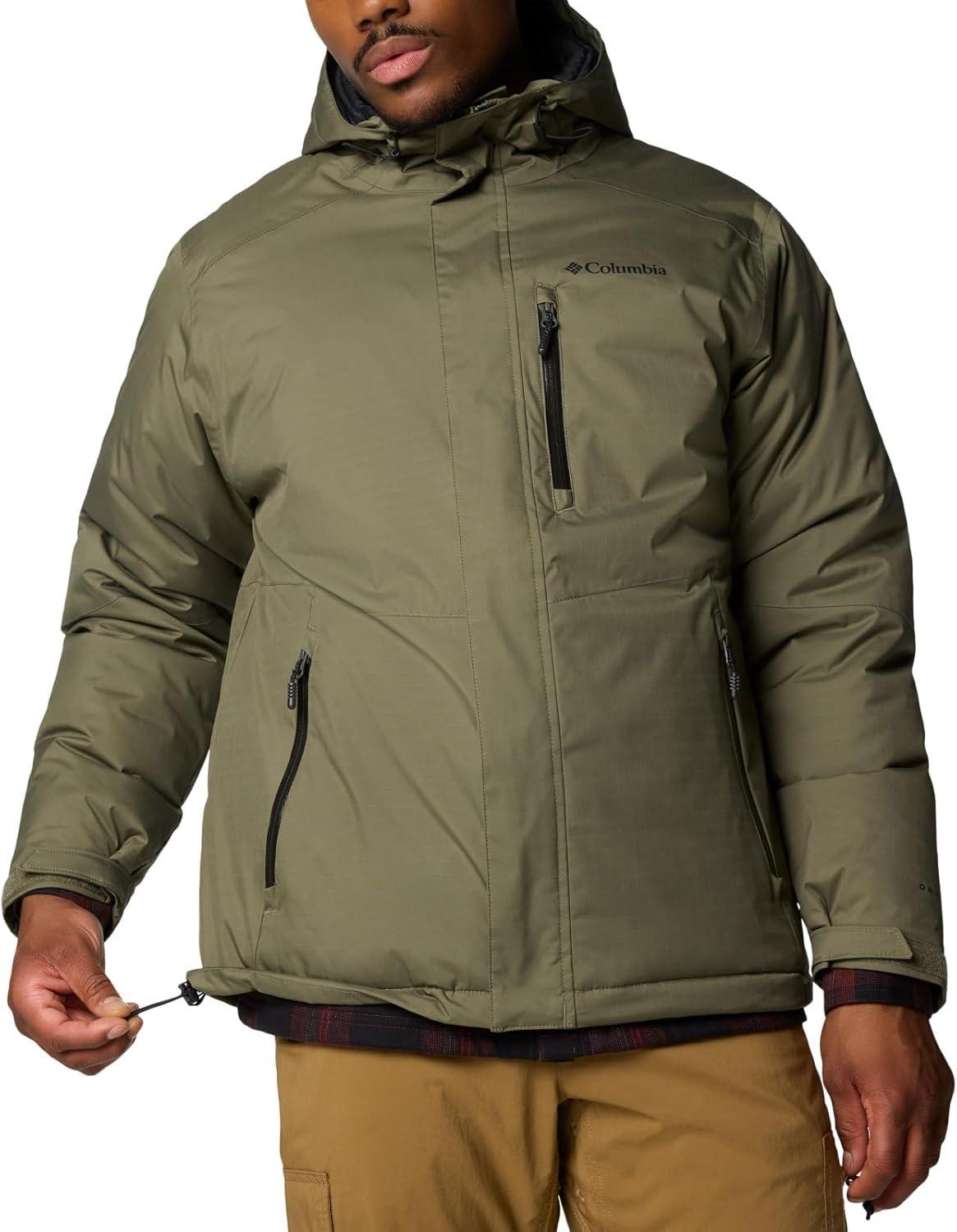 imageColumbia mens Oak Harbor II Insulated JacketStone Green