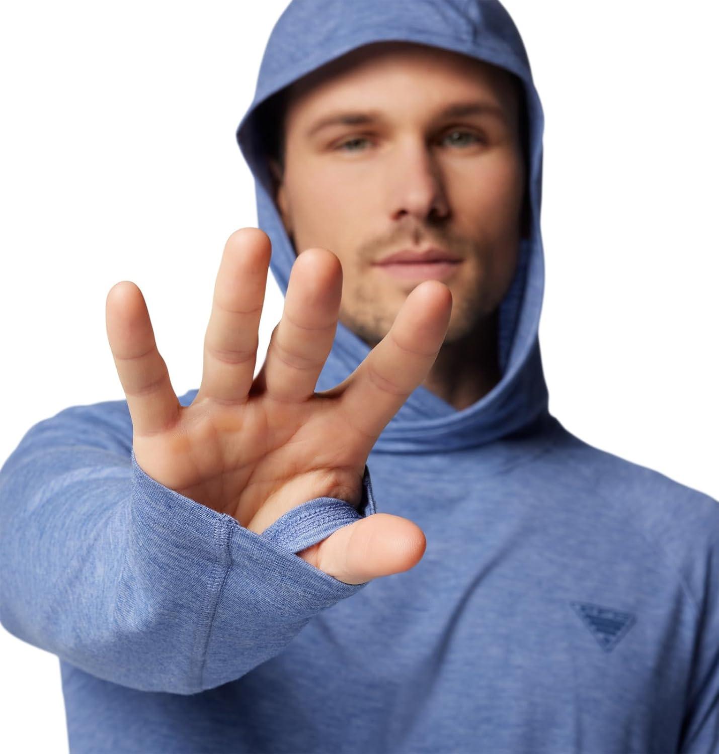 imageColumbia mens Pfg Uncharted HoodieBluebell Heather