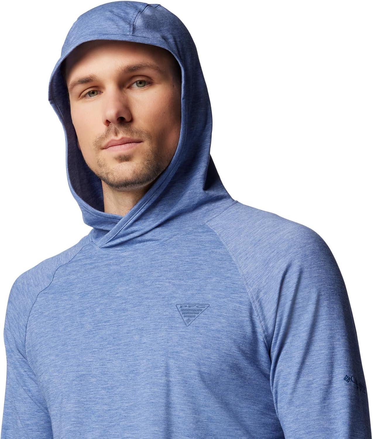 imageColumbia mens Pfg Uncharted HoodieBluebell Heather
