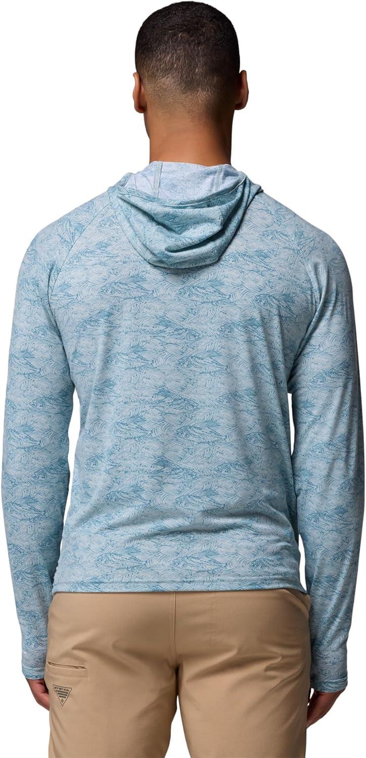 imageColumbia mens Pfg Uncharted HoodieCrushed Blue Pez Gallo