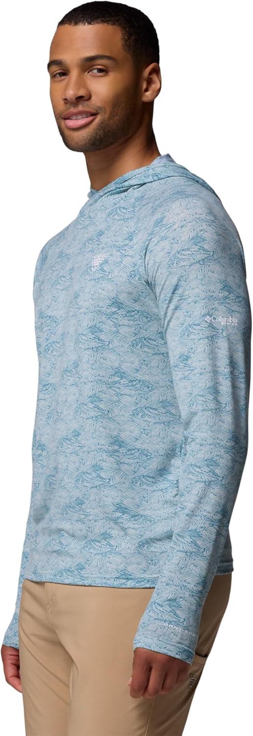 imageColumbia mens Pfg Uncharted HoodieCrushed Blue Pez Gallo
