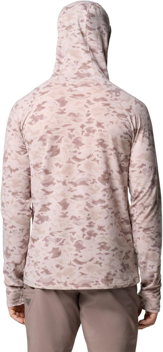 imageColumbia mens Pfg Uncharted HoodieCrushed Clay Uncharted Waters