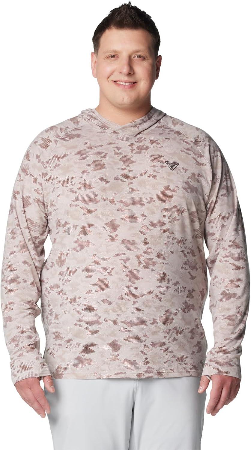 imageColumbia mens Pfg Uncharted HoodieCrushed Clay Uncharted Waters
