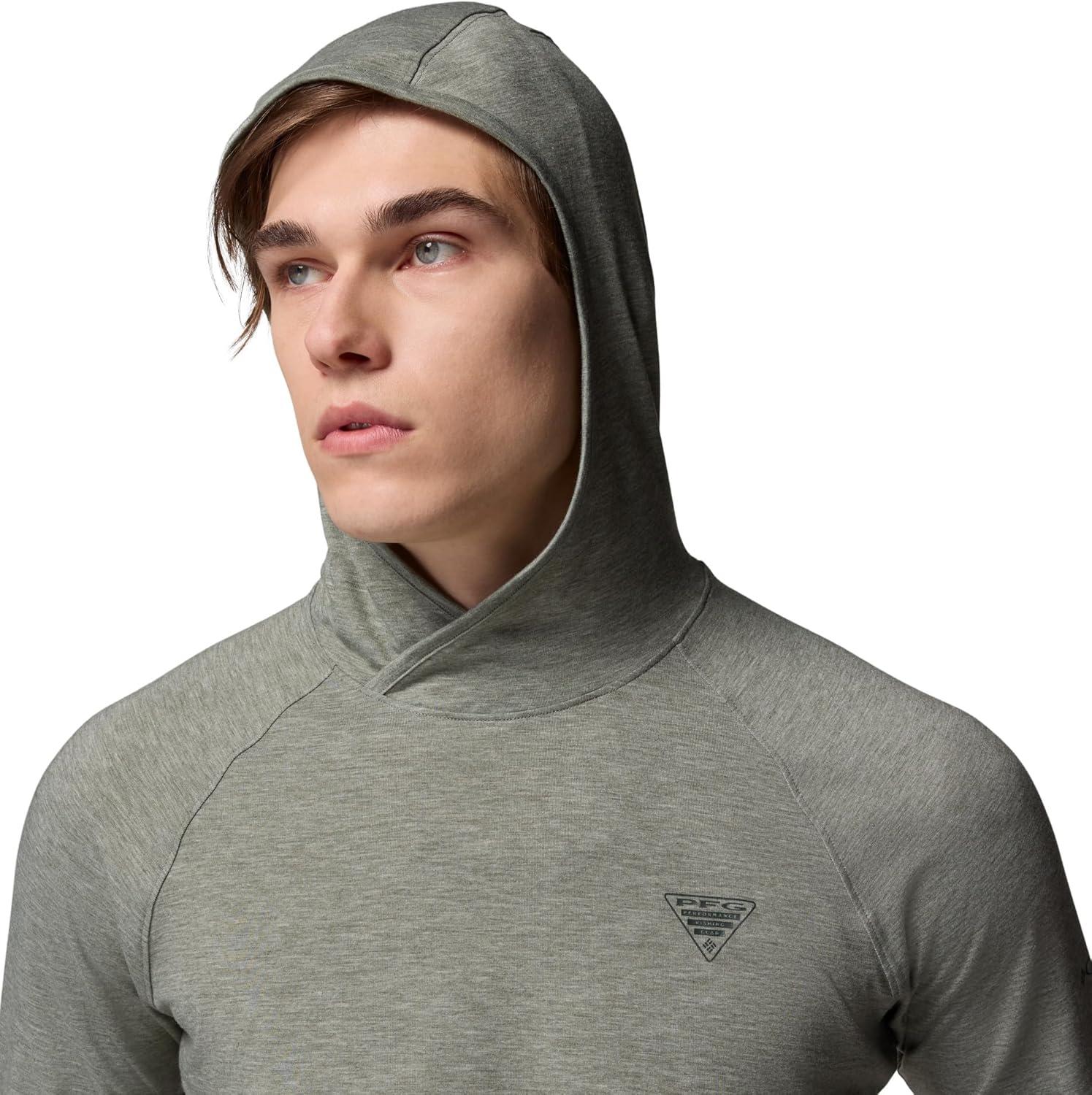 imageColumbia mens Pfg Uncharted HoodieCypress Heather