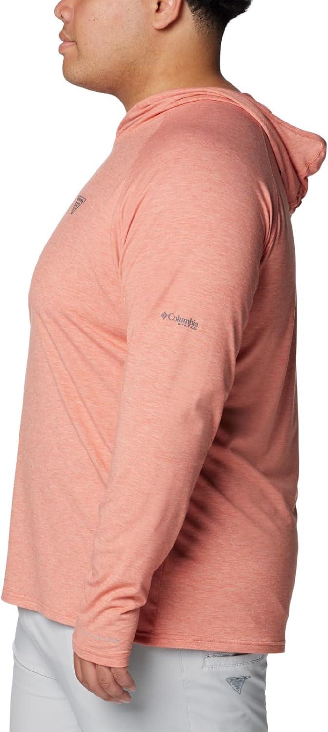 imageColumbia mens Pfg Uncharted HoodieFaded Peach Heather