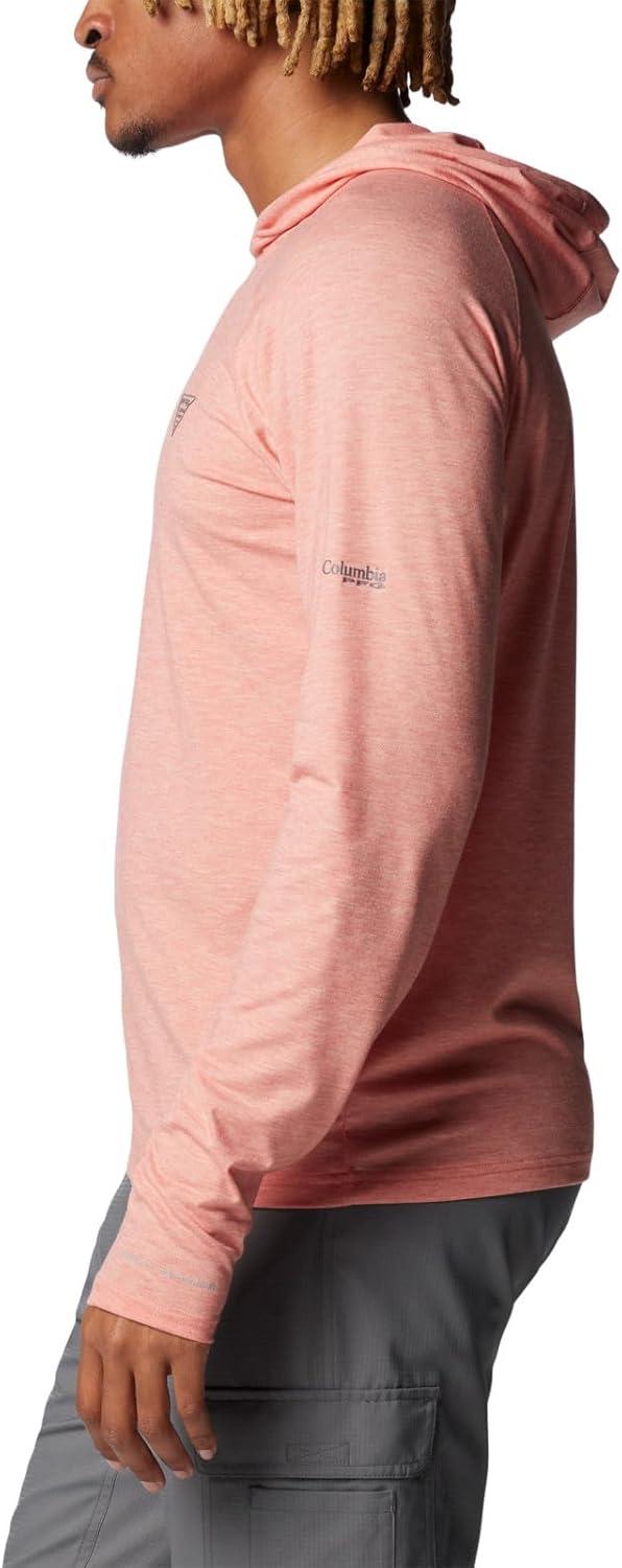 imageColumbia mens Pfg Uncharted HoodieFaded Peach Heather