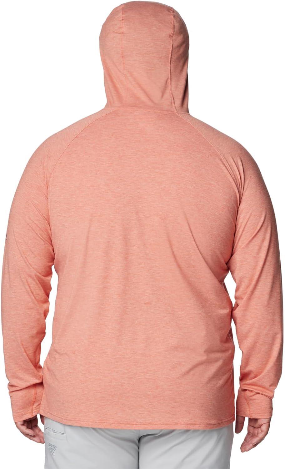 imageColumbia mens Pfg Uncharted HoodieFaded Peach Heather