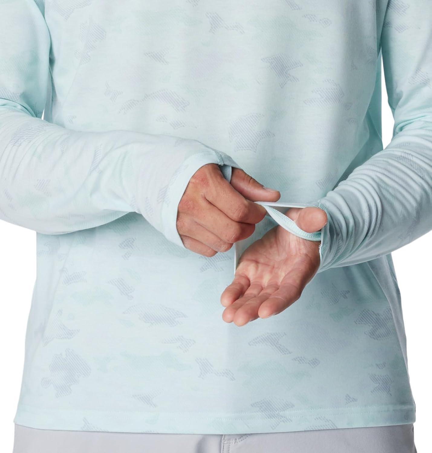 imageColumbia mens Pfg Uncharted HoodieIcy Morn Uncharted Waters