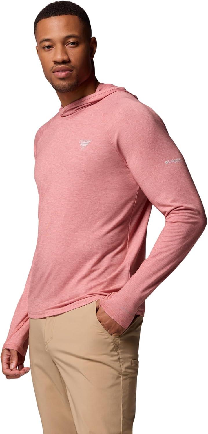 imageColumbia mens Pfg Uncharted HoodieRosewood Heather