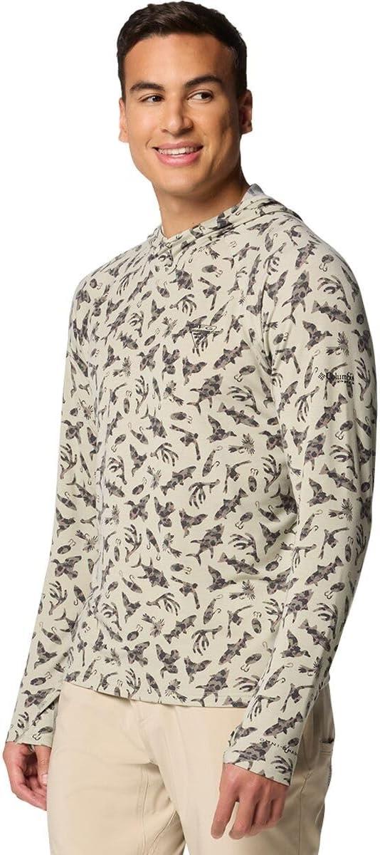 imageColumbia mens Pfg Uncharted HoodieSmokey Sage Huntfish