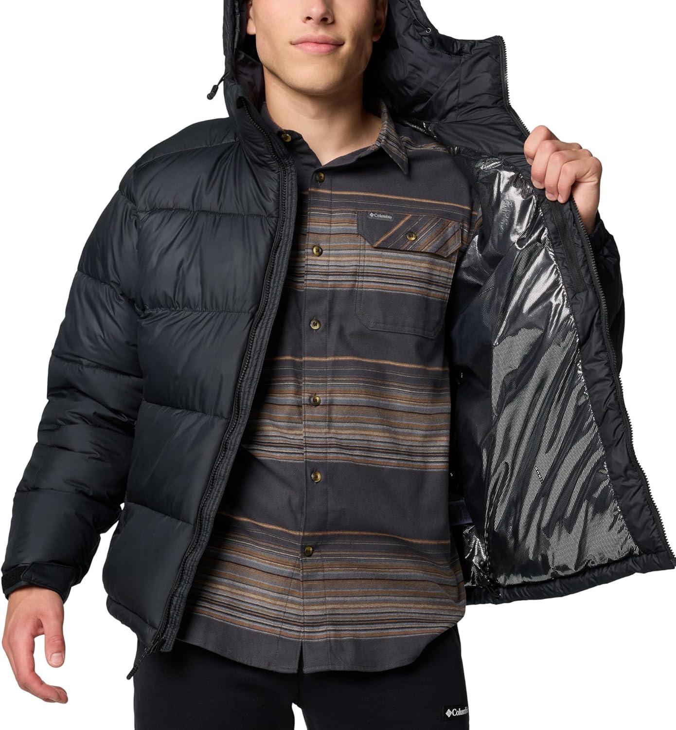 imageColumbia mens Pike Lake II Hooded Jacket2024 Black