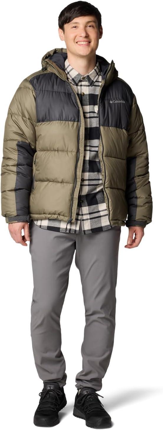 imageColumbia mens Pike Lake II Hooded Jacket2024 Stone GreenShark