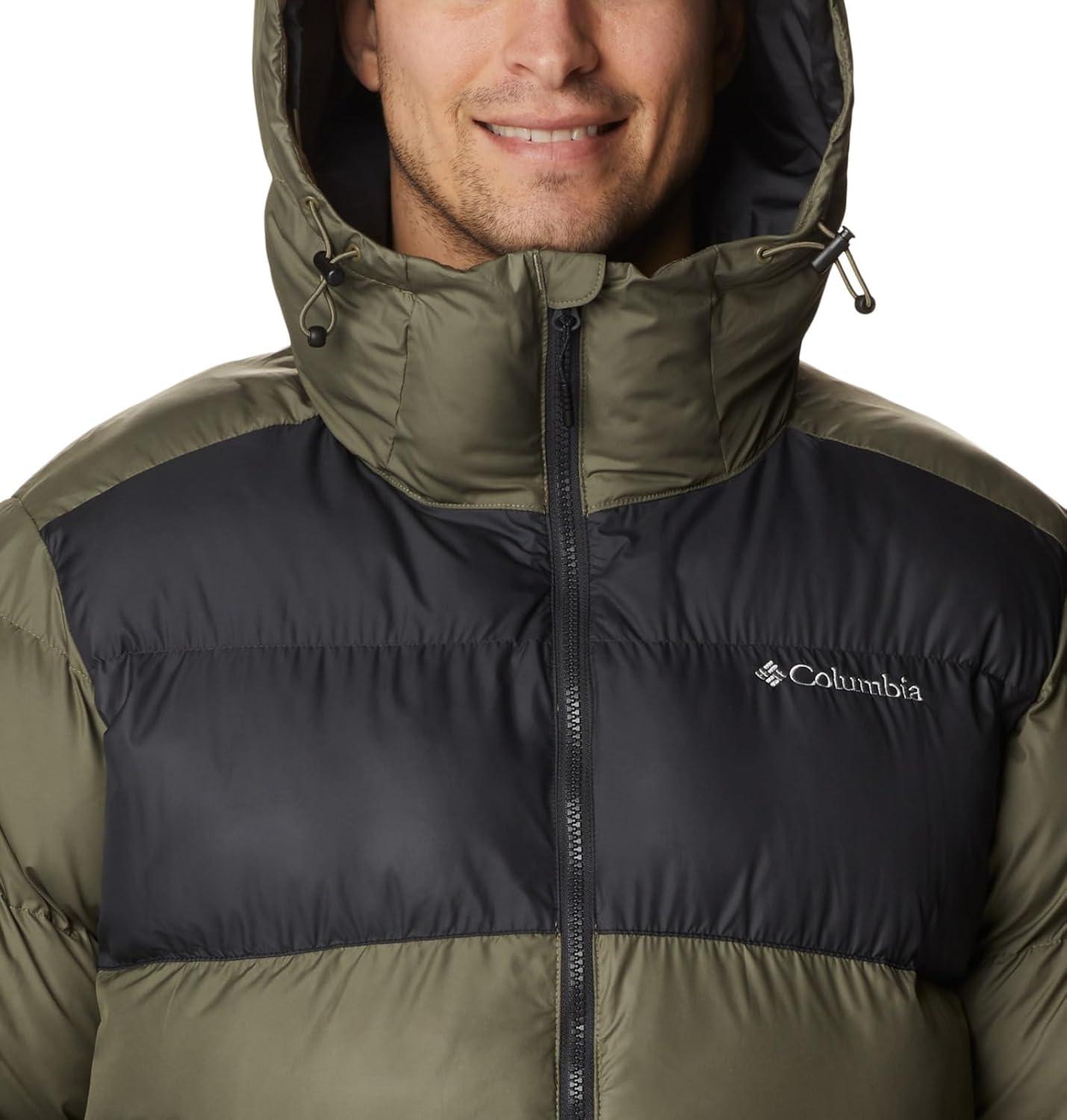 imageColumbia mens Pike Lake II Hooded Jacket2024 Stone GreenShark