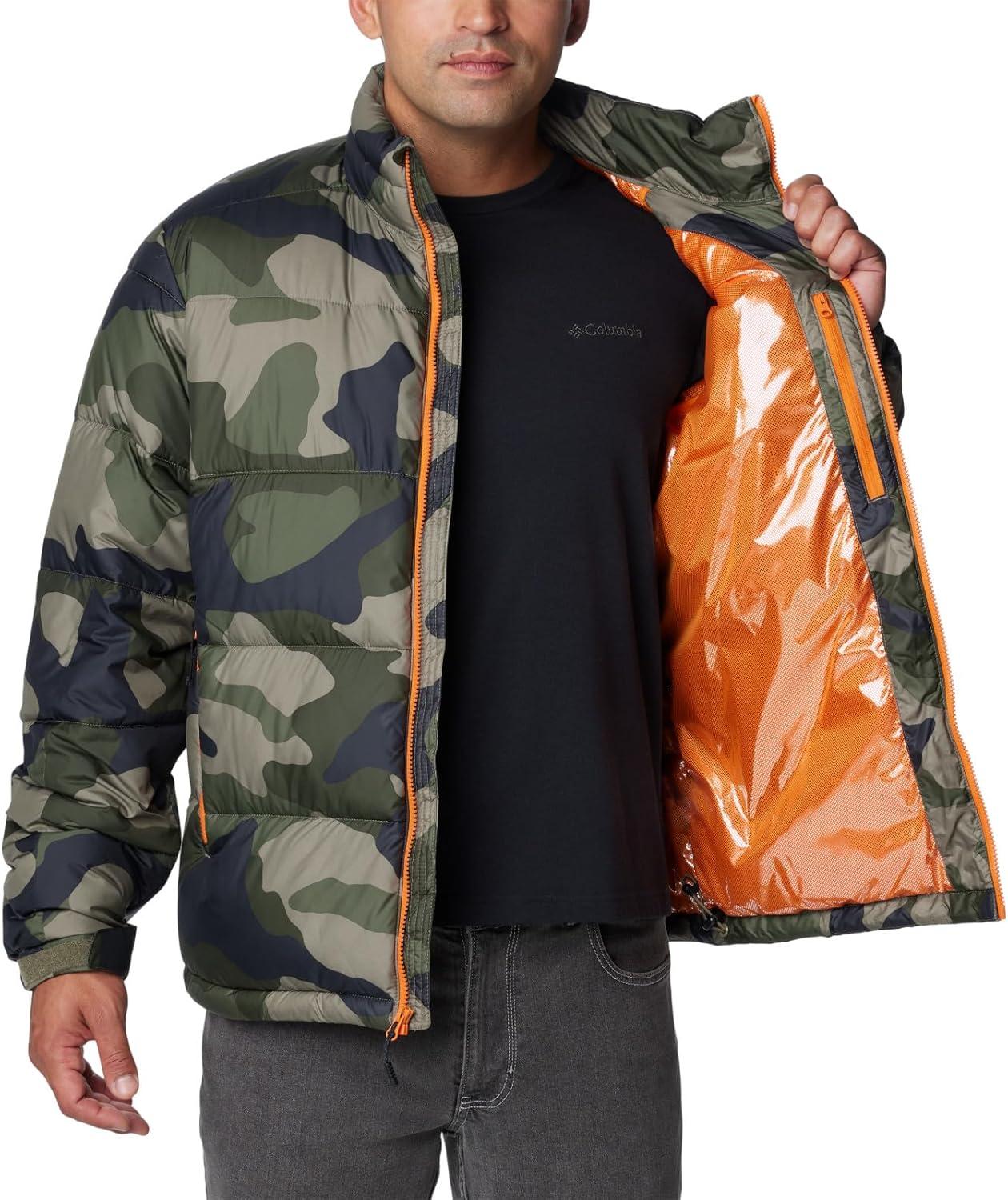 imageColumbia mens Pike Lake Ii JacketStone Green Mod Camo Print