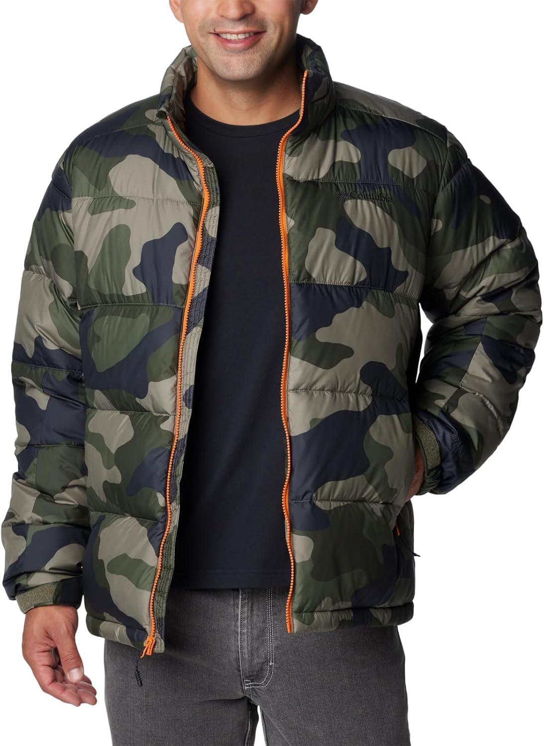 imageColumbia mens Pike Lake Ii JacketStone Green Mod Camo Print
