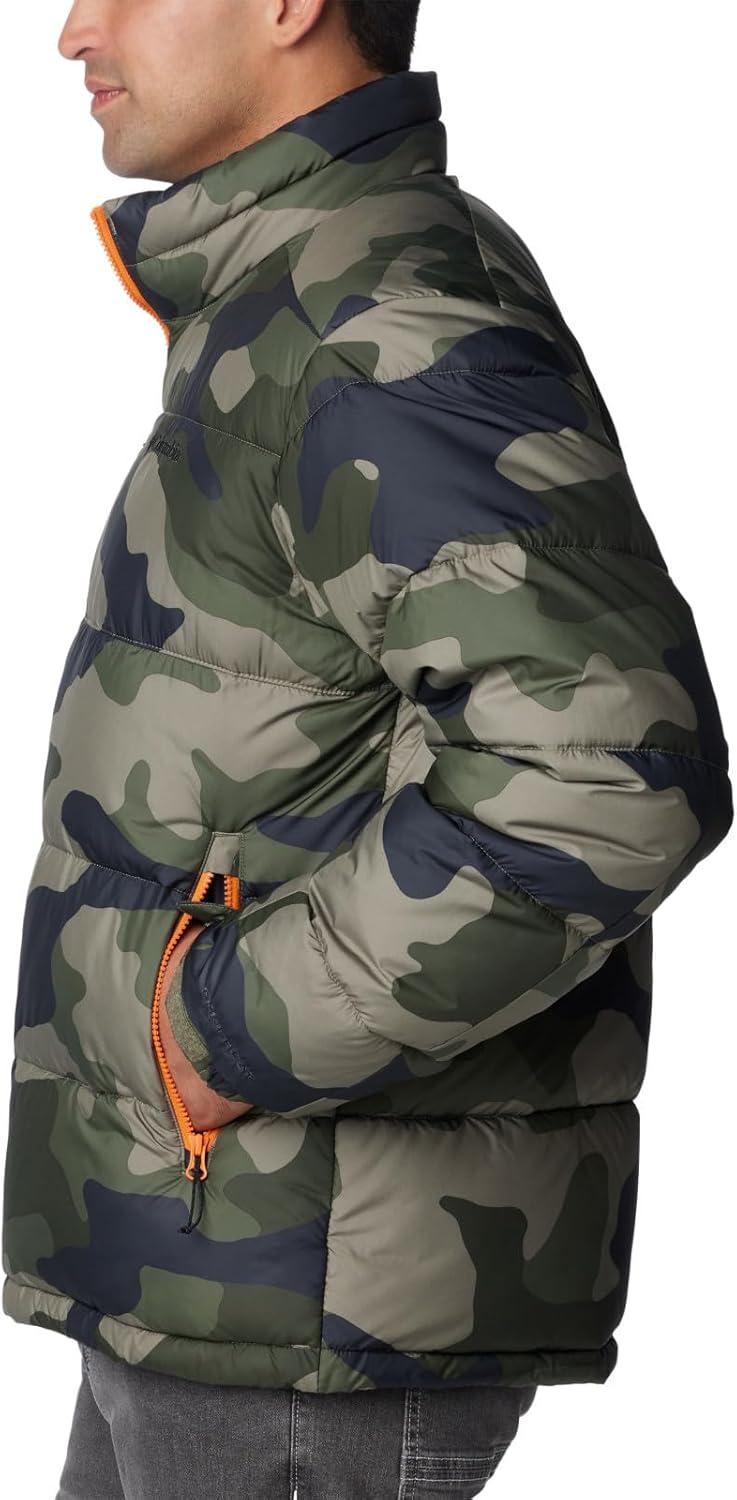 imageColumbia mens Pike Lake Ii JacketStone Green Mod Camo Print