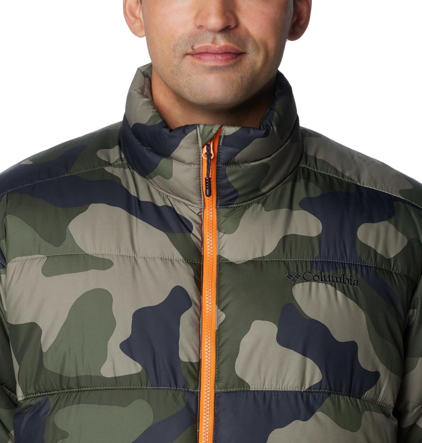 imageColumbia mens Pike Lake Ii JacketStone Green Mod Camo Print