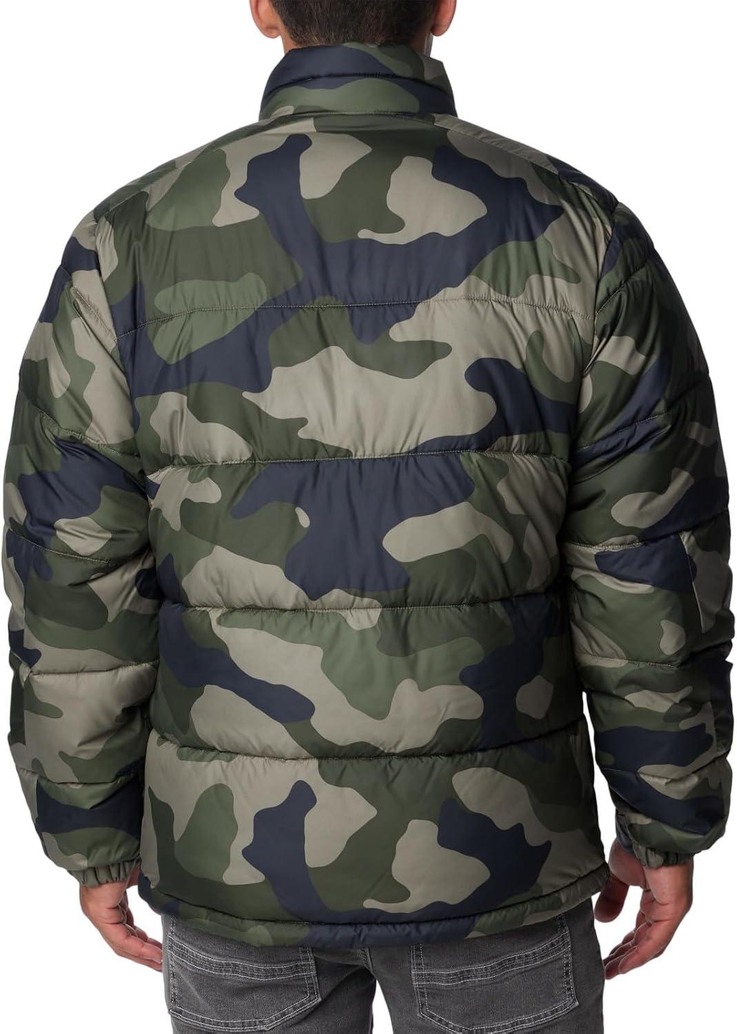 imageColumbia mens Pike Lake Ii JacketStone Green Mod Camo Print