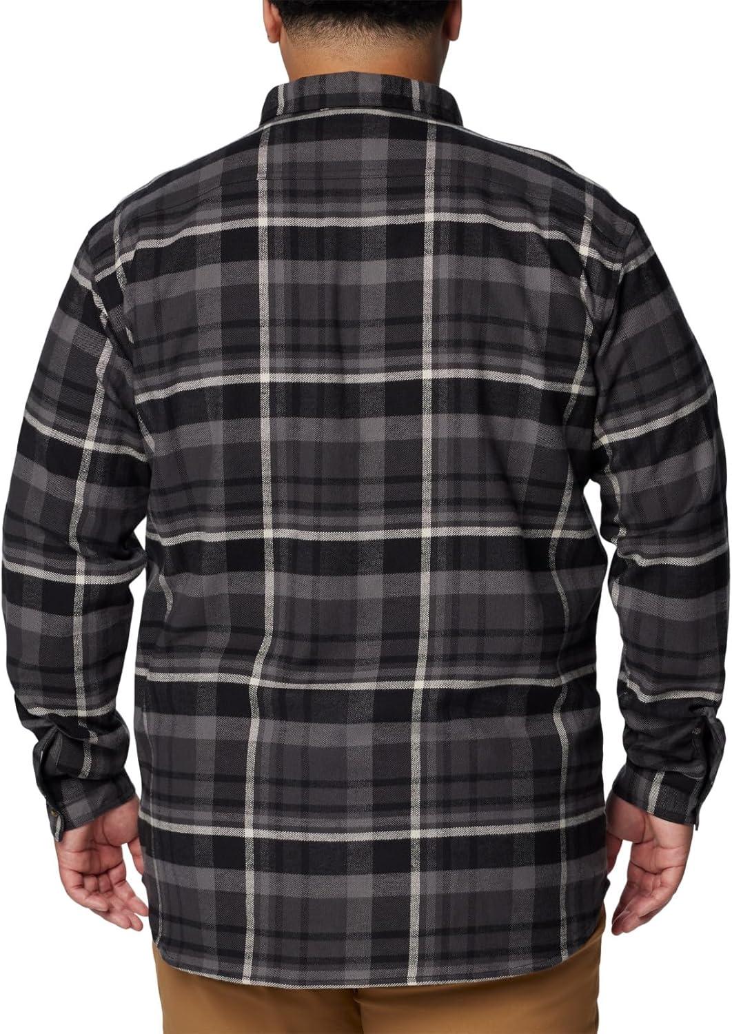 imageColumbia mens Pitchstone Heavyweight Flannel IiBlack Multi Plaid