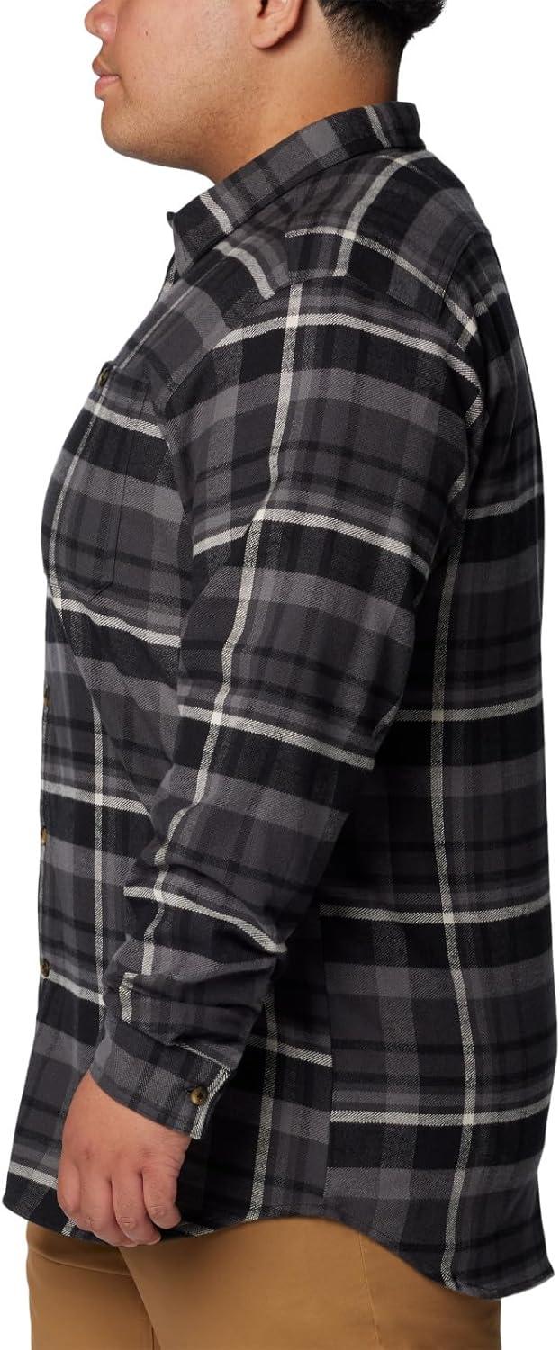 imageColumbia mens Pitchstone Heavyweight Flannel IiBlack Multi Plaid