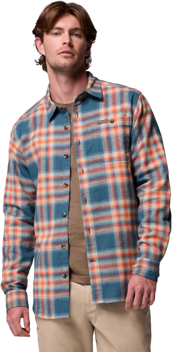 imageColumbia mens Pitchstone Heavyweight Flannel IiEverblue Twilight Ombre