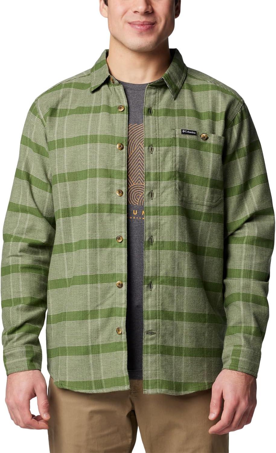 imageColumbia mens Pitchstone Heavyweight Flannel IiGreenscape Boro Plaid