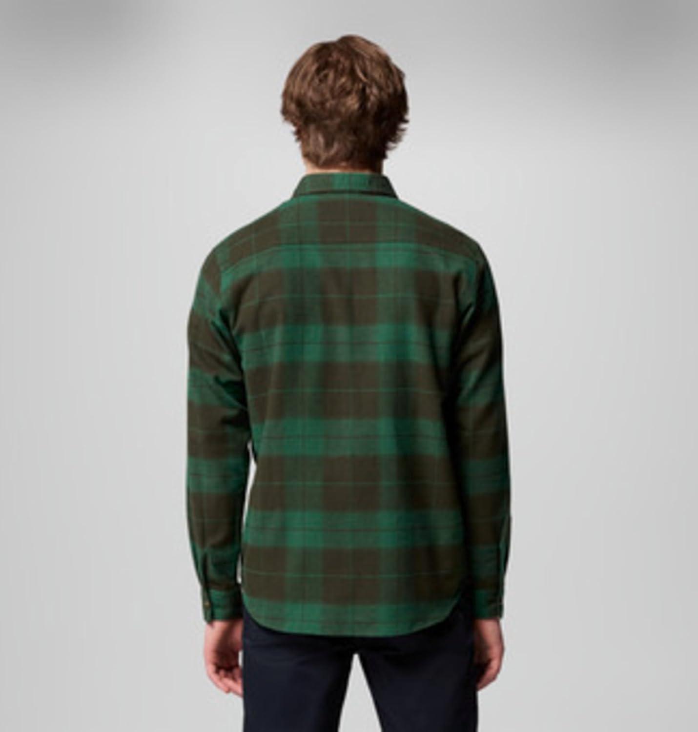 imageColumbia mens Pitchstone Heavyweight Flannel IiGreenscape Macro Buffalo Tartan