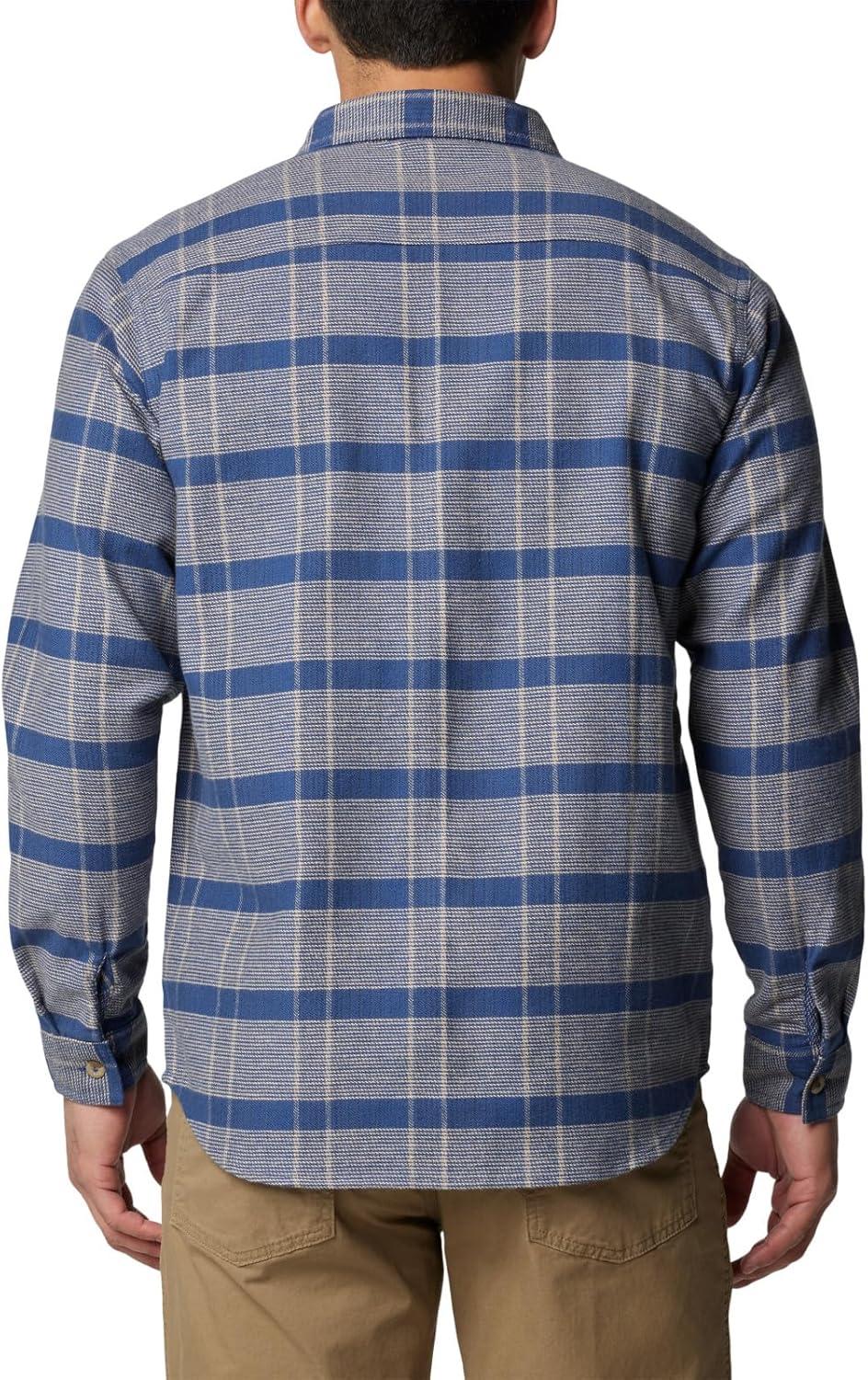 imageColumbia mens Pitchstone Heavyweight Flannel IiMountain Blue Boro Plaid