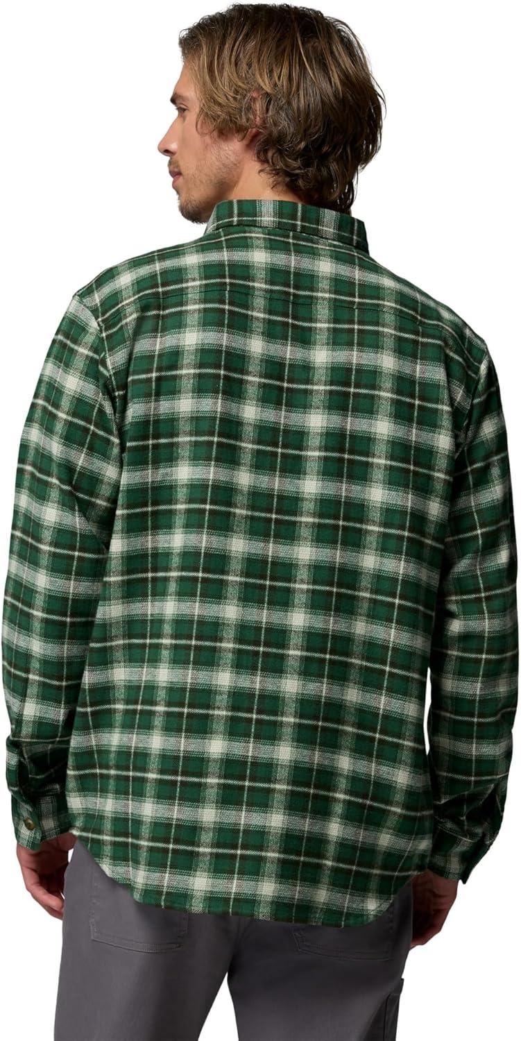 imageColumbia mens Pitchstone Heavyweight Flannel IiRain Forest Railway Tartan