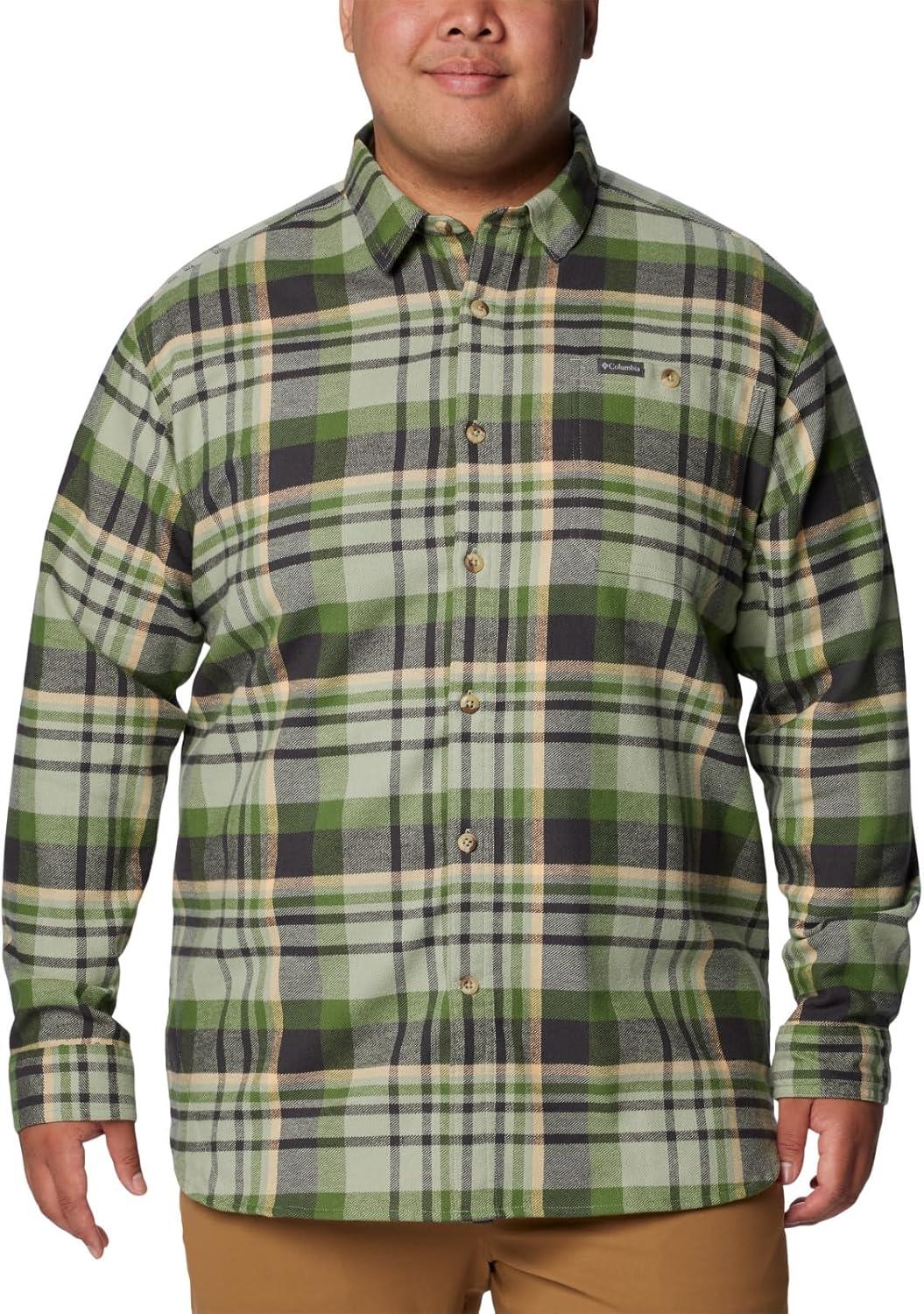 imageColumbia mens Pitchstone Heavyweight Flannel IiSafari Multi Plaid