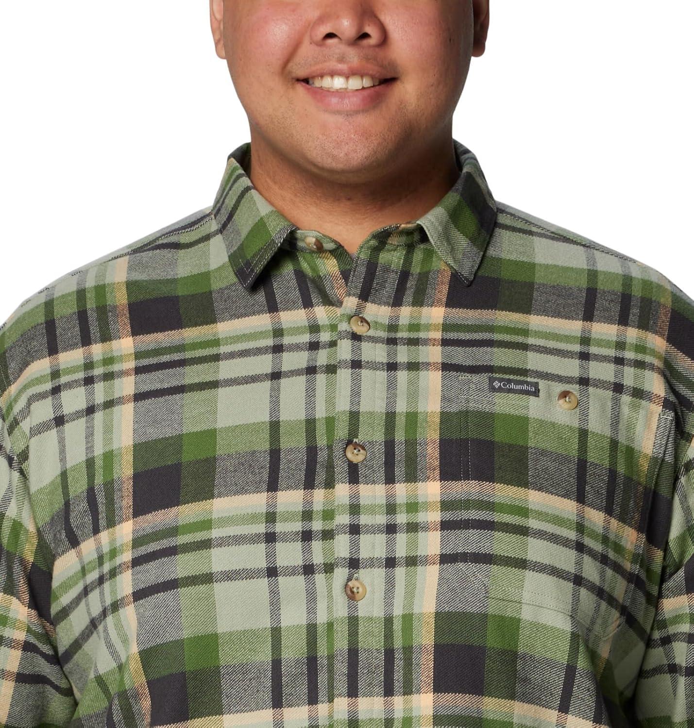 imageColumbia mens Pitchstone Heavyweight Flannel IiSafari Multi Plaid