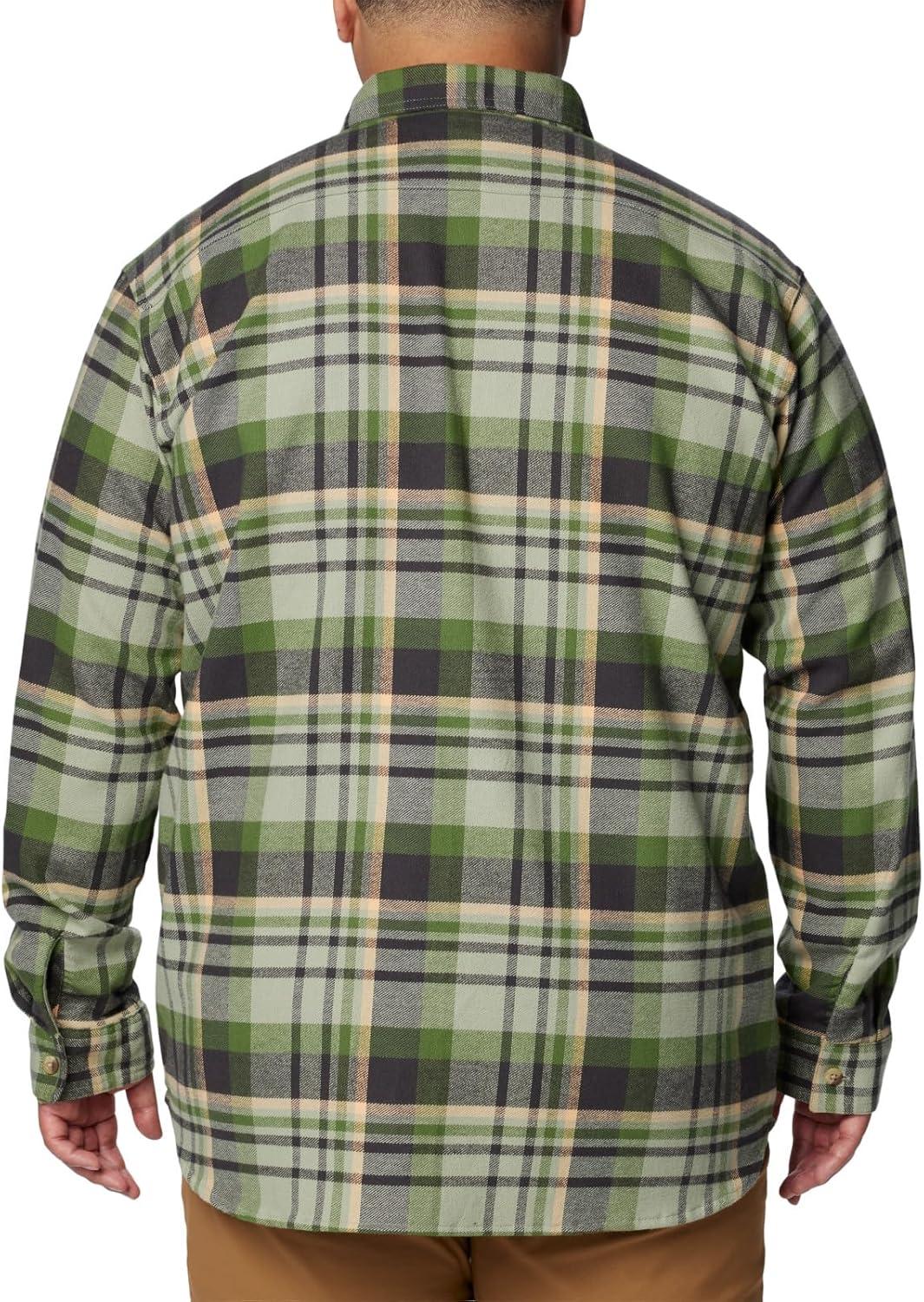 imageColumbia mens Pitchstone Heavyweight Flannel IiSafari Multi Plaid