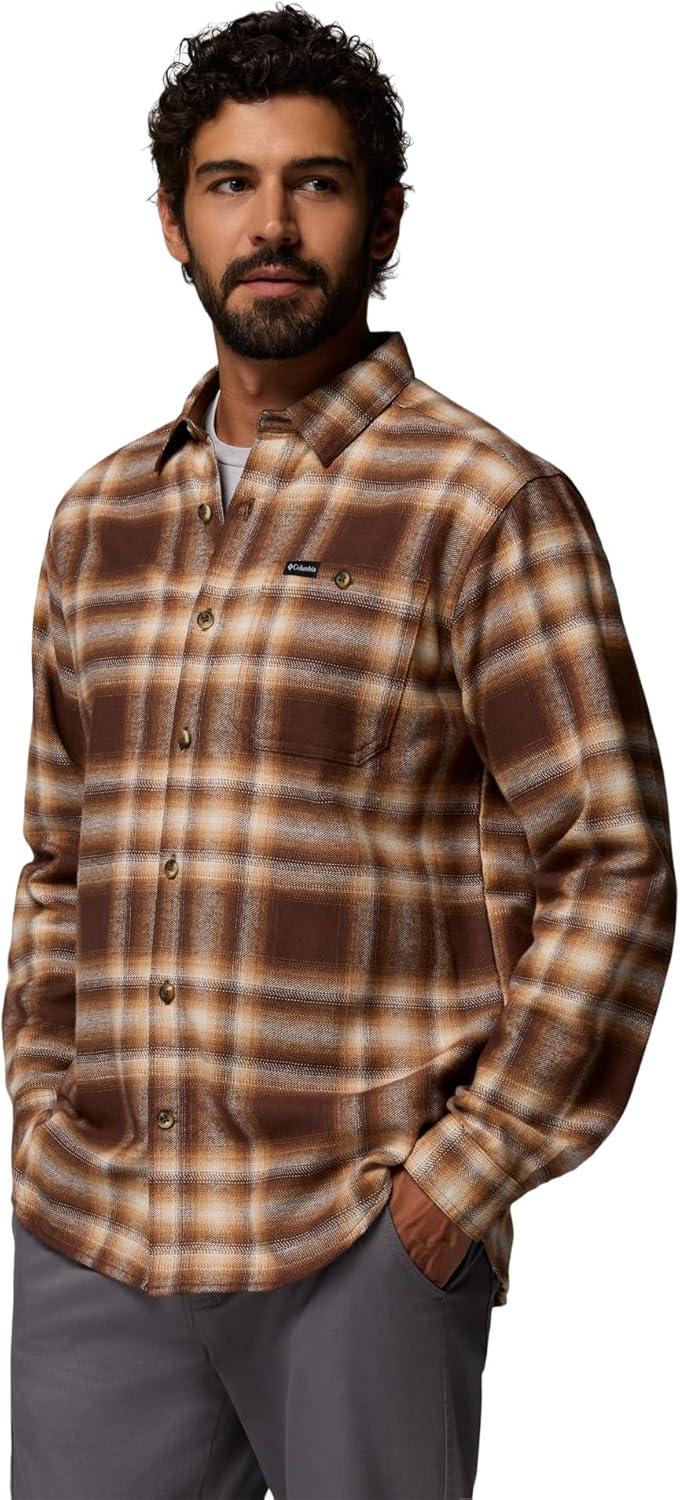 imageColumbia mens Pitchstone Heavyweight Flannel IiTobacco Twilight Ombre