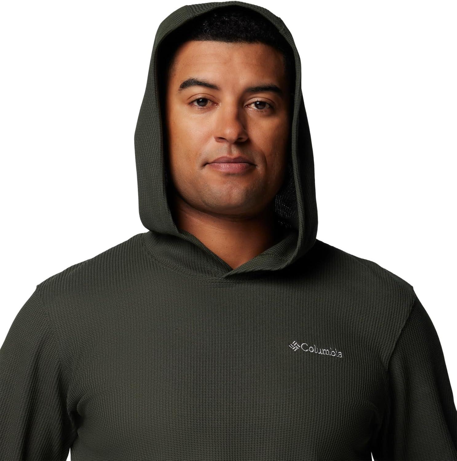 imageColumbia mens Pitchstone Knit HoodieGreenscape