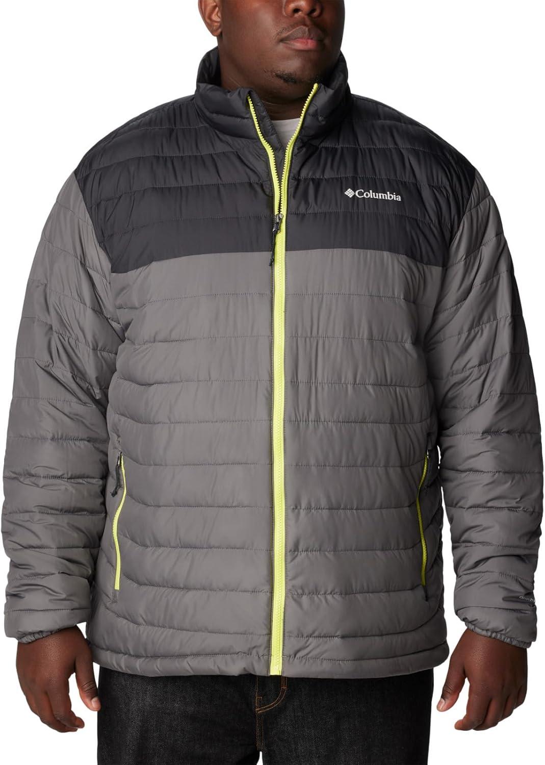 imageColumbia mens Powder Lite Ii JacketCity GreyShark
