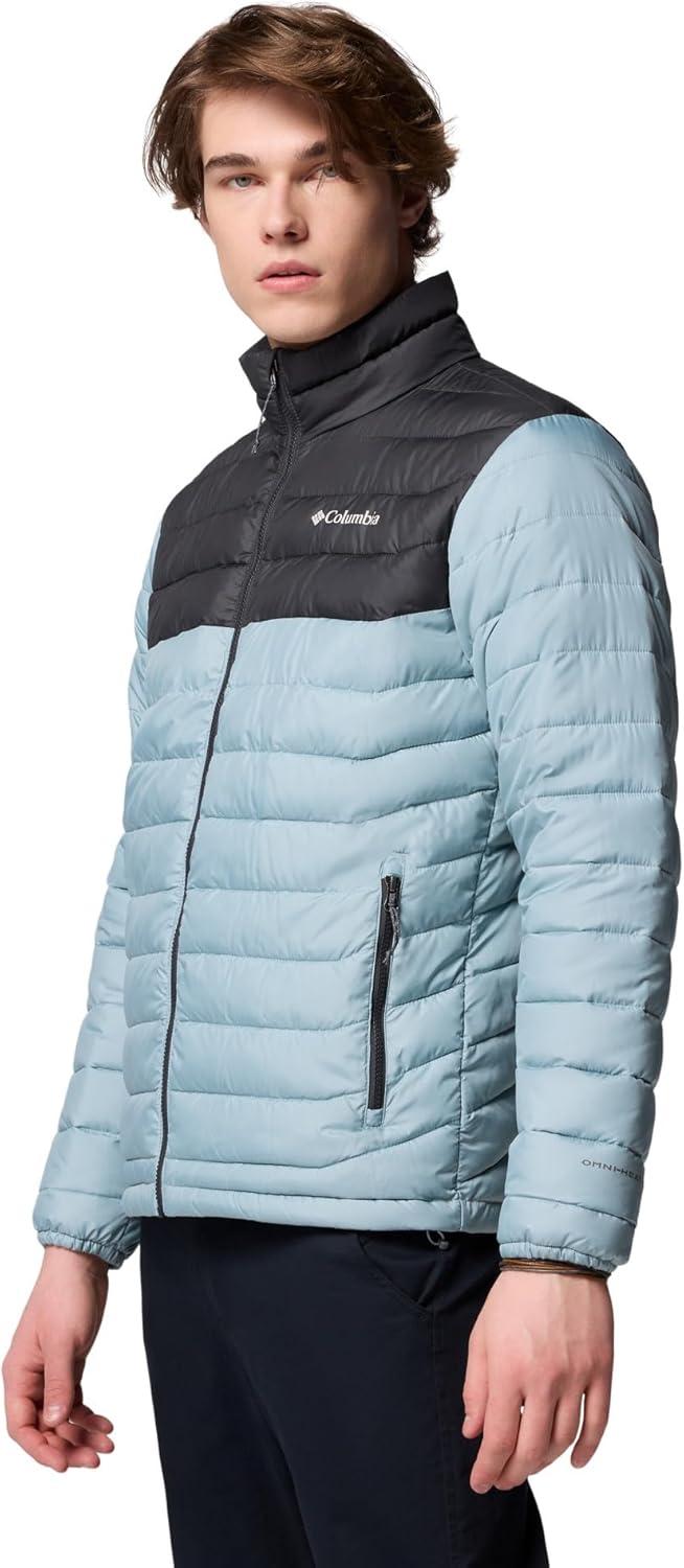imageColumbia mens Powder Lite Ii JacketCrushed BlueShark