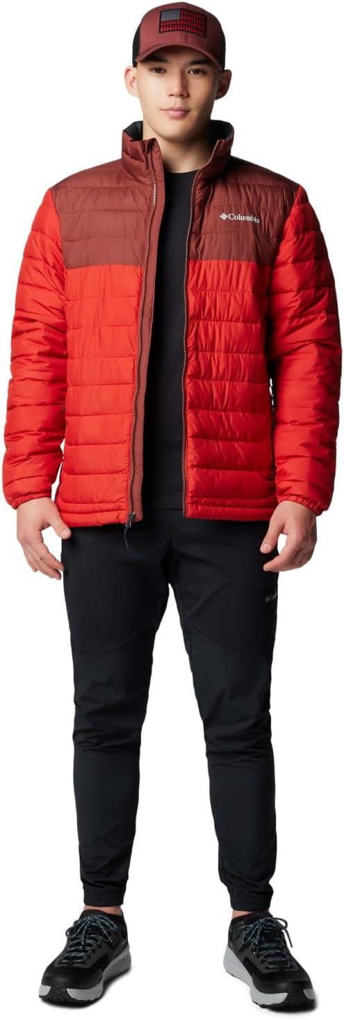 imageColumbia mens Powder Lite Ii JacketSail RedSpice