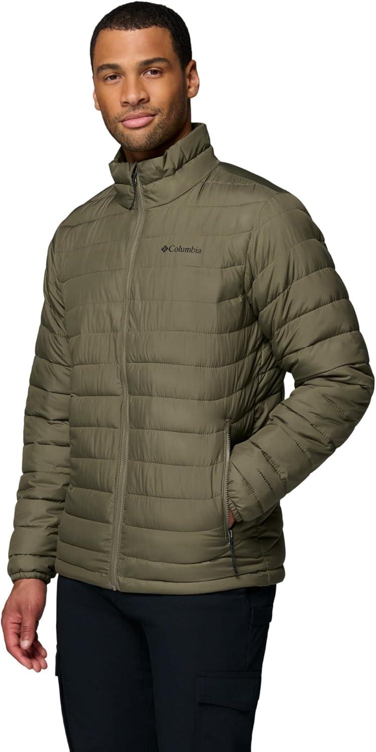 imageColumbia mens Powder Lite Ii JacketStone Green