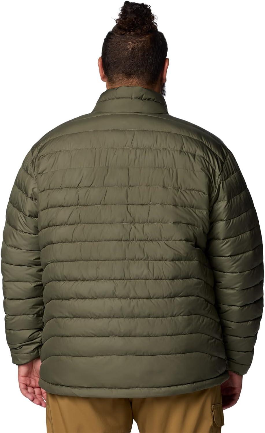imageColumbia mens Powder Lite Ii JacketStone Green