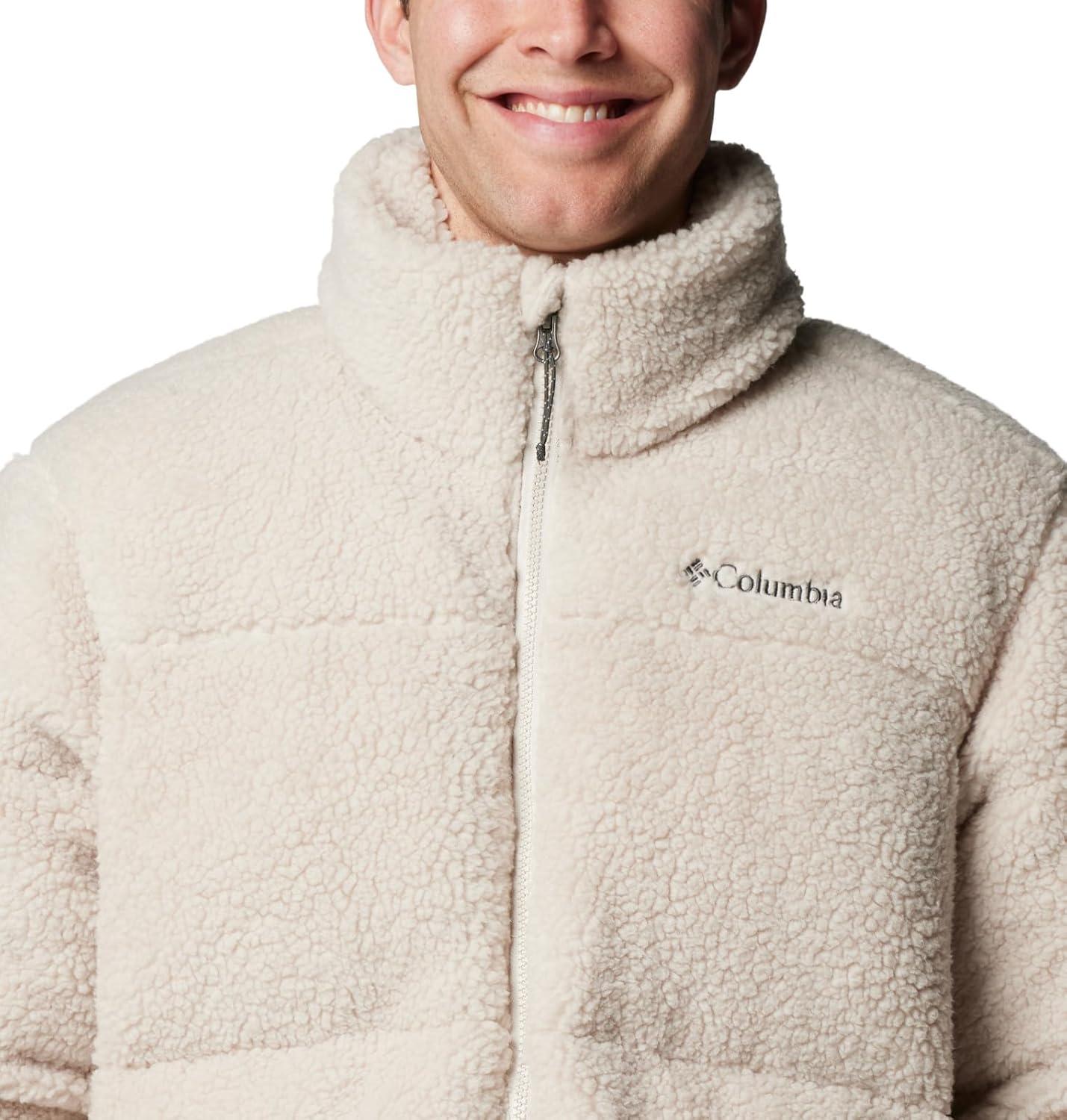 imageColumbia mens Puffect II Sherpa JacketDark Stone