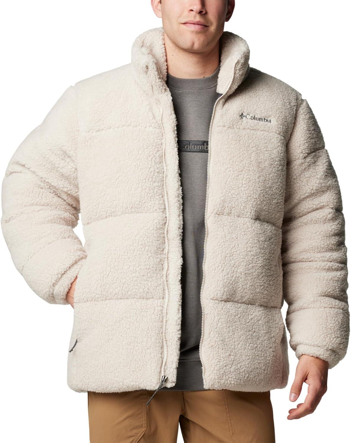 imageColumbia mens Puffect II Sherpa JacketDark Stone